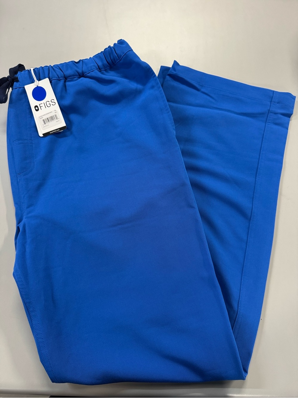 FIGS Pisco Straight-Leg Men’s Scrub Pants Royal Blue